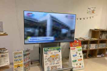 テレビが新しくなりました♪ご来店時にぜひチェックを！